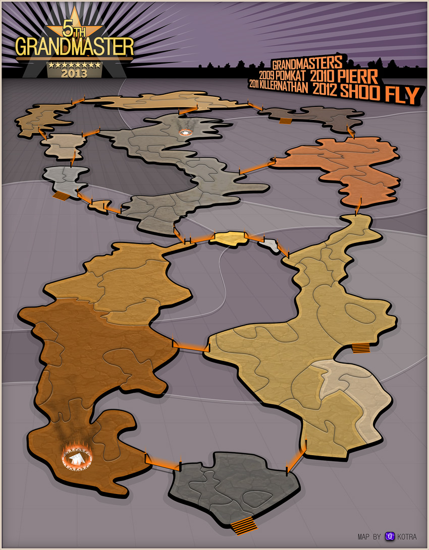 the map
